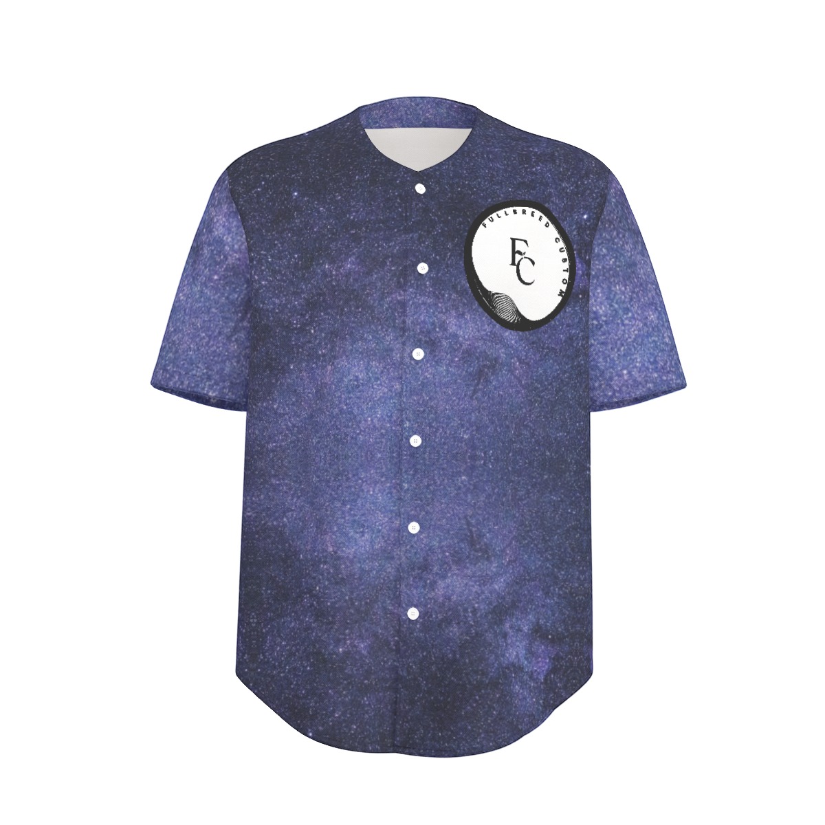 All-Over Print Men's Short Sleeve Baseball Jersey - Image 2
