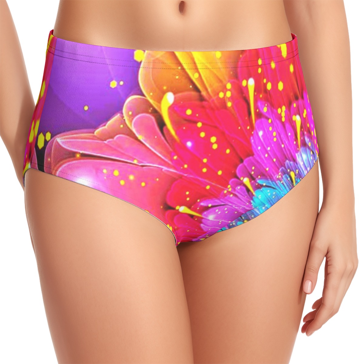 FullbreedCustom Print Women's Swimsuit Set With Halter - Image 7