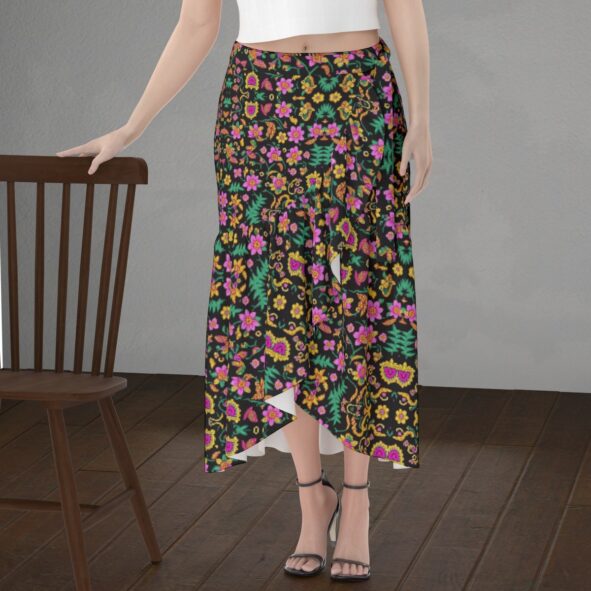 All-Over Print Women's Wrap Skirt