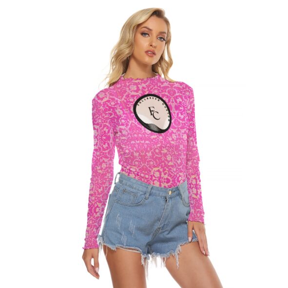 FullbreedCustom  Print Women's Mesh T-shirt