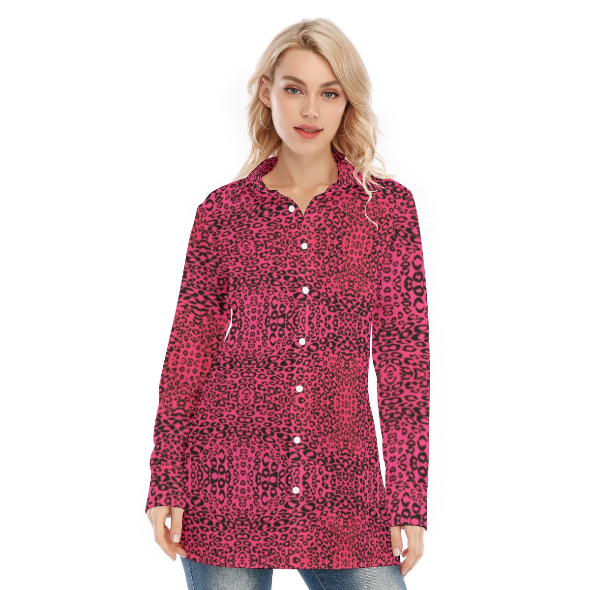 FullbreedCustom Print Women's Long Shirt