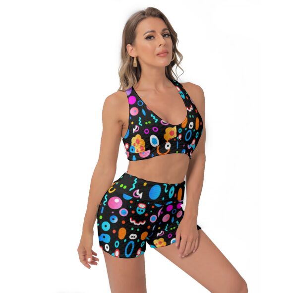 FullbreedCustom  Print Women's Sports Bra Suit