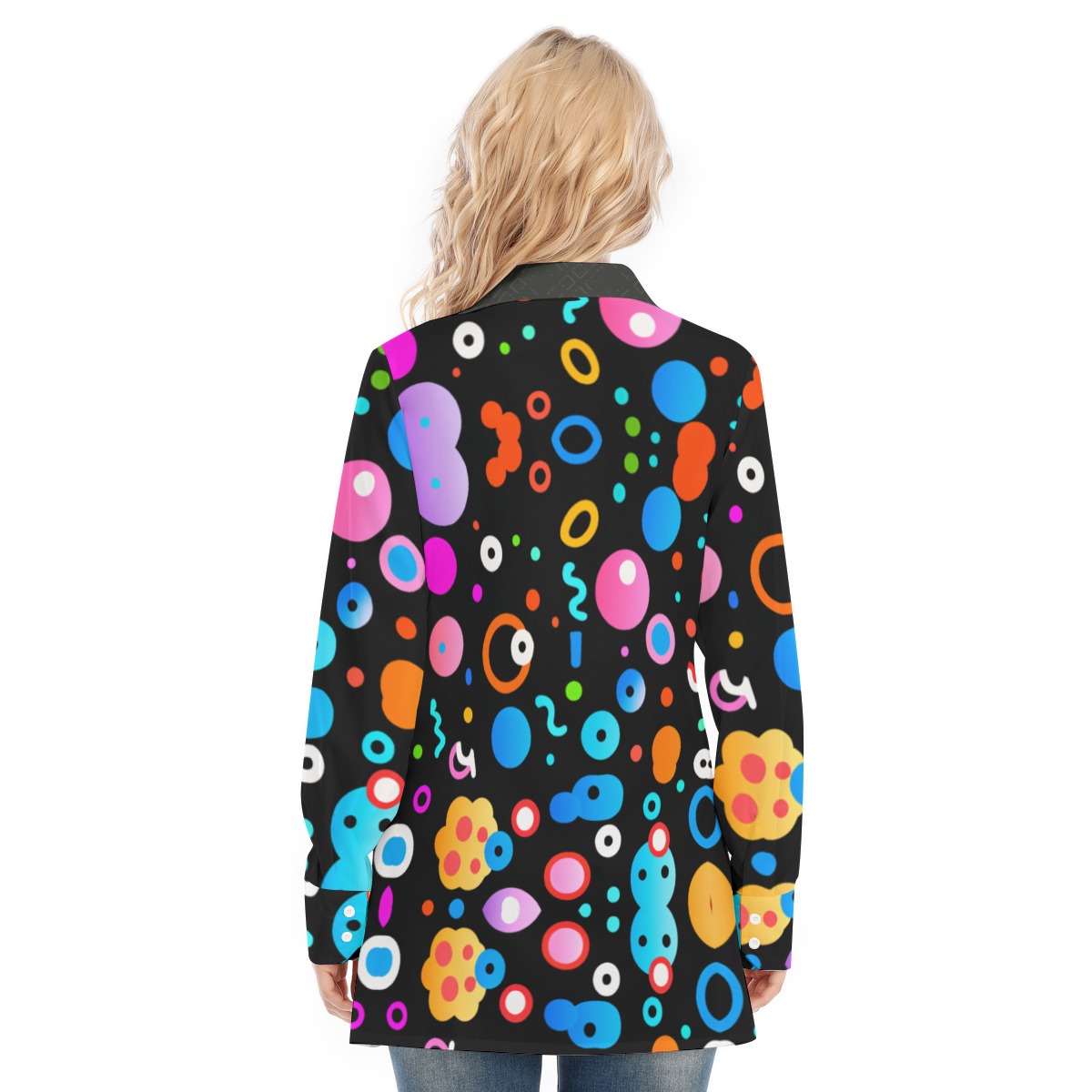 FullbreedCustom Print Women's Long Shirt - Image 4