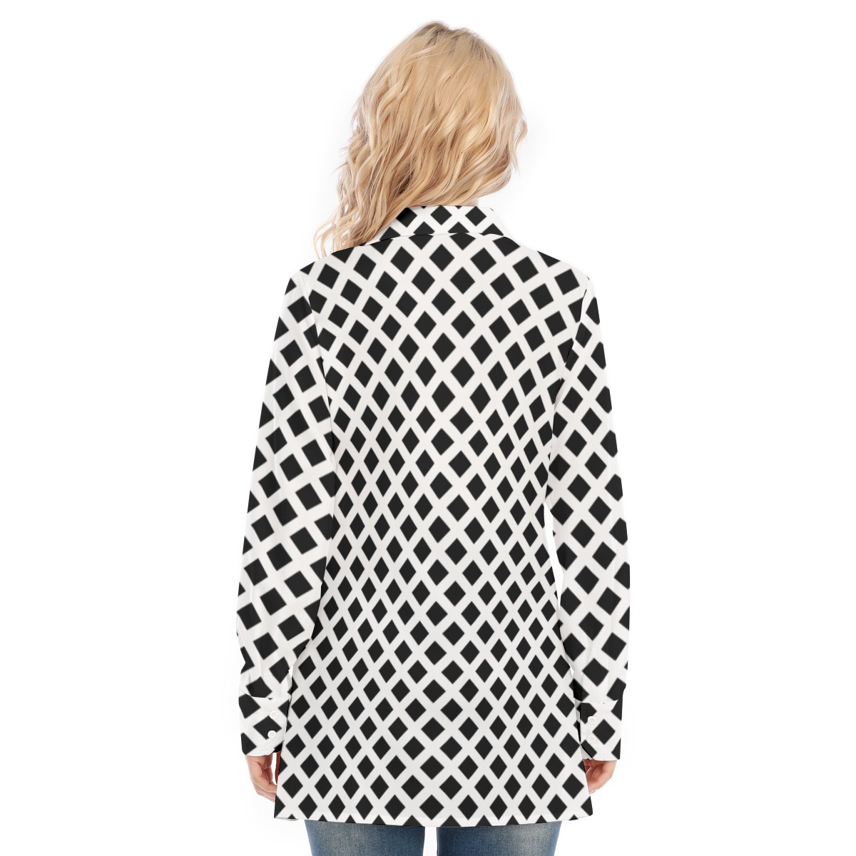 All-Over Print Women's Long Shirt - Image 4