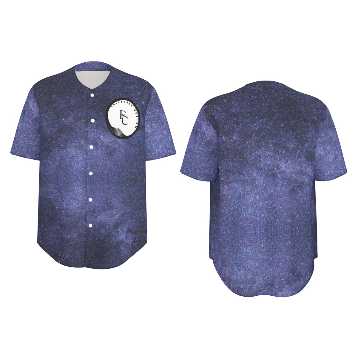 All-Over Print Men's Short Sleeve Baseball Jersey
