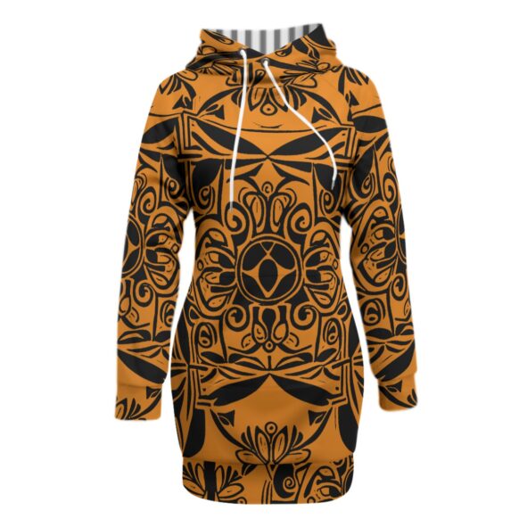 All-Over Print Women's Pullover Hoodie With Raglan Sleeve