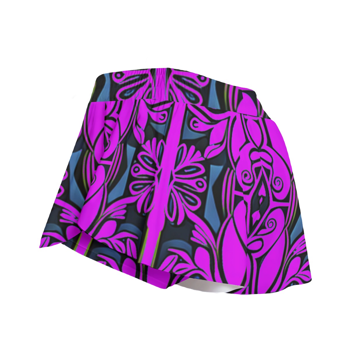 FullbreedCustom Print Women's Sport Skorts With Pocket - Image 4