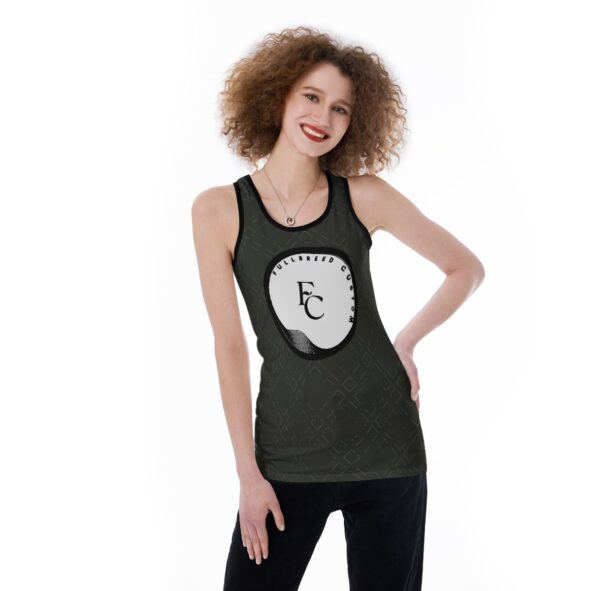 FullbreedCustom Print Women's Back Hollow Tank Top