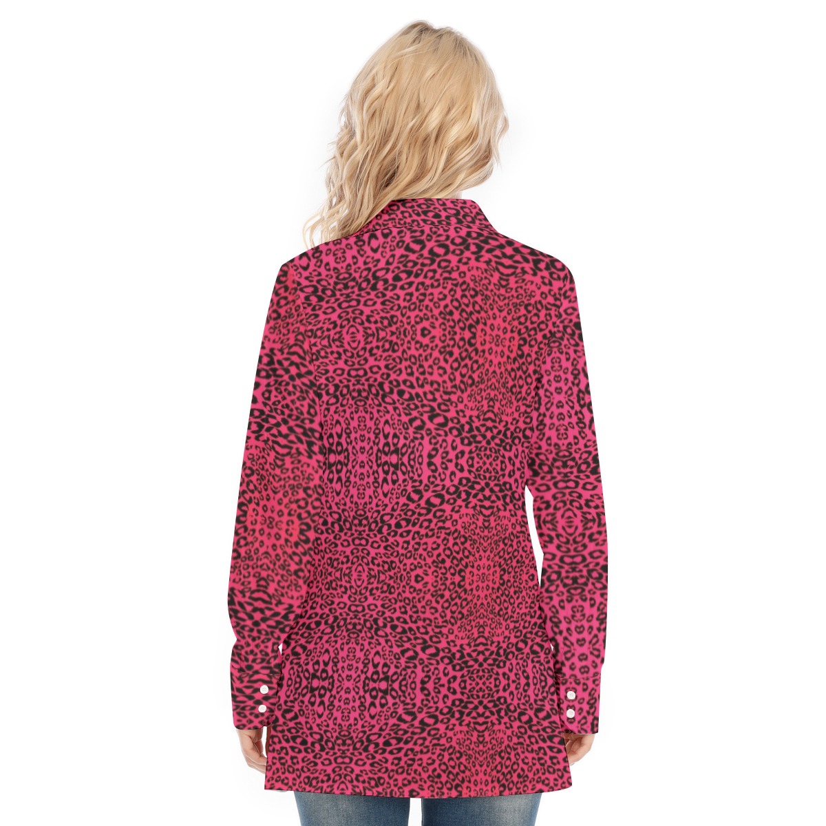 FullbreedCustom Print Women's Long Shirt - Image 4