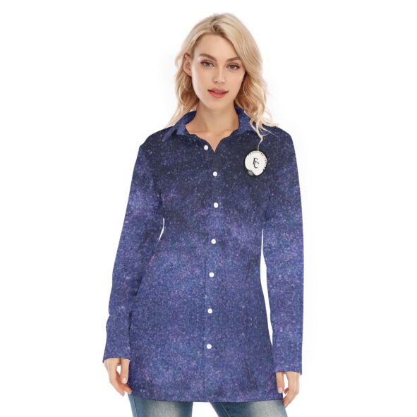 All-Over Print Women's Long Shirt