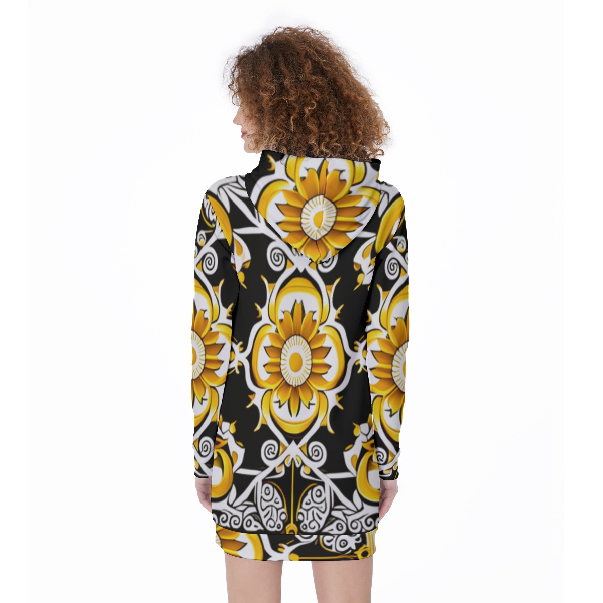 FullbreedCustom Print Women's Long Hoodie - Image 4