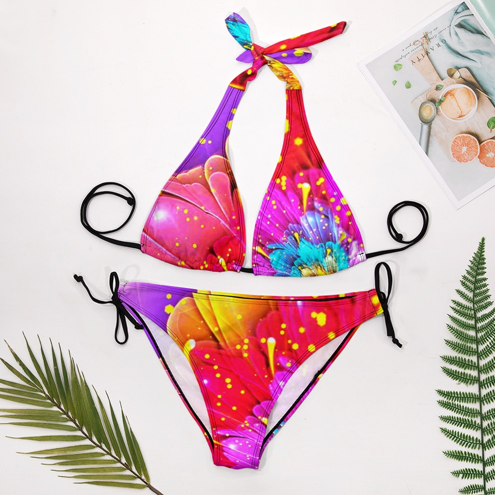 FullbreedCustom Ladies Sexy V-Neck Bikini Swimsuit - Image 3