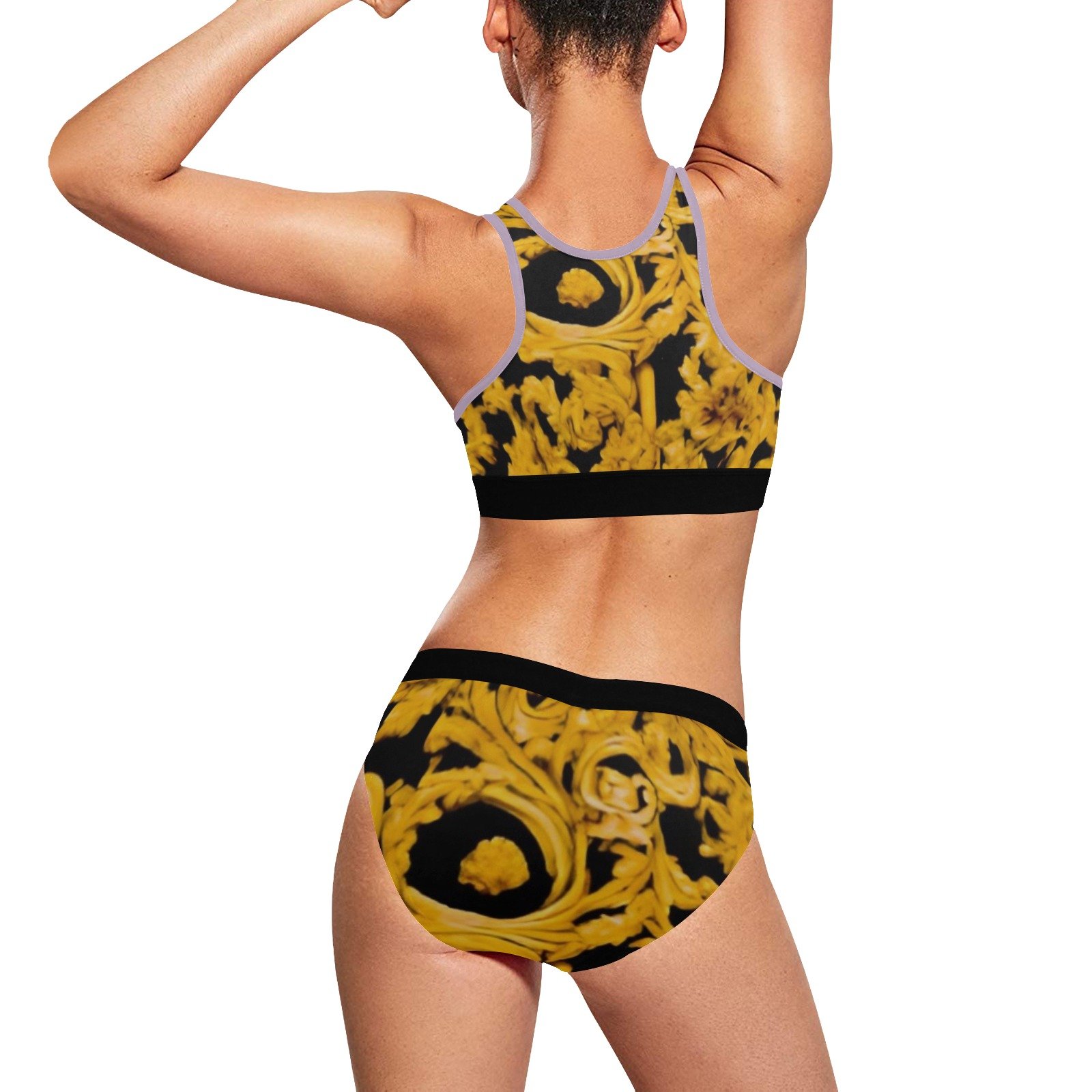 fullbreedcustom Women's Sports Bra Yoga Set (Sets 13) - Image 2
