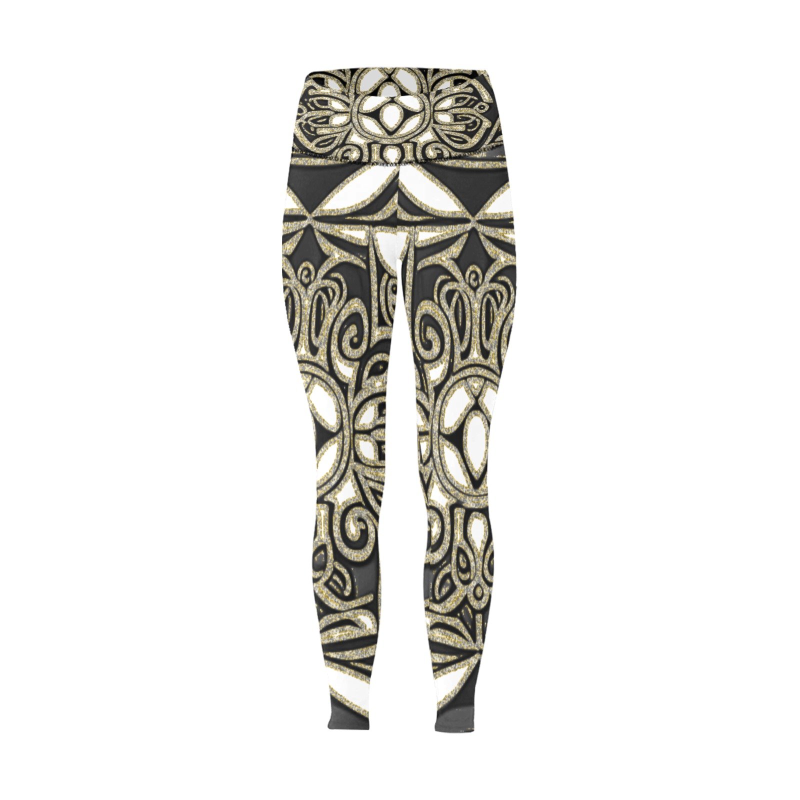 FullbreedCustom Women's High-Waisted Leggings (Model L36) - Image 5