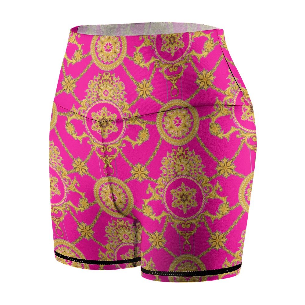 fullbreedcustom Women's Slim Fit Sports Yoga Shorts - Image 7