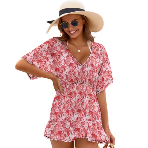 FullbreedCustom Ladies Thin Short Sleeve One Piece Dress