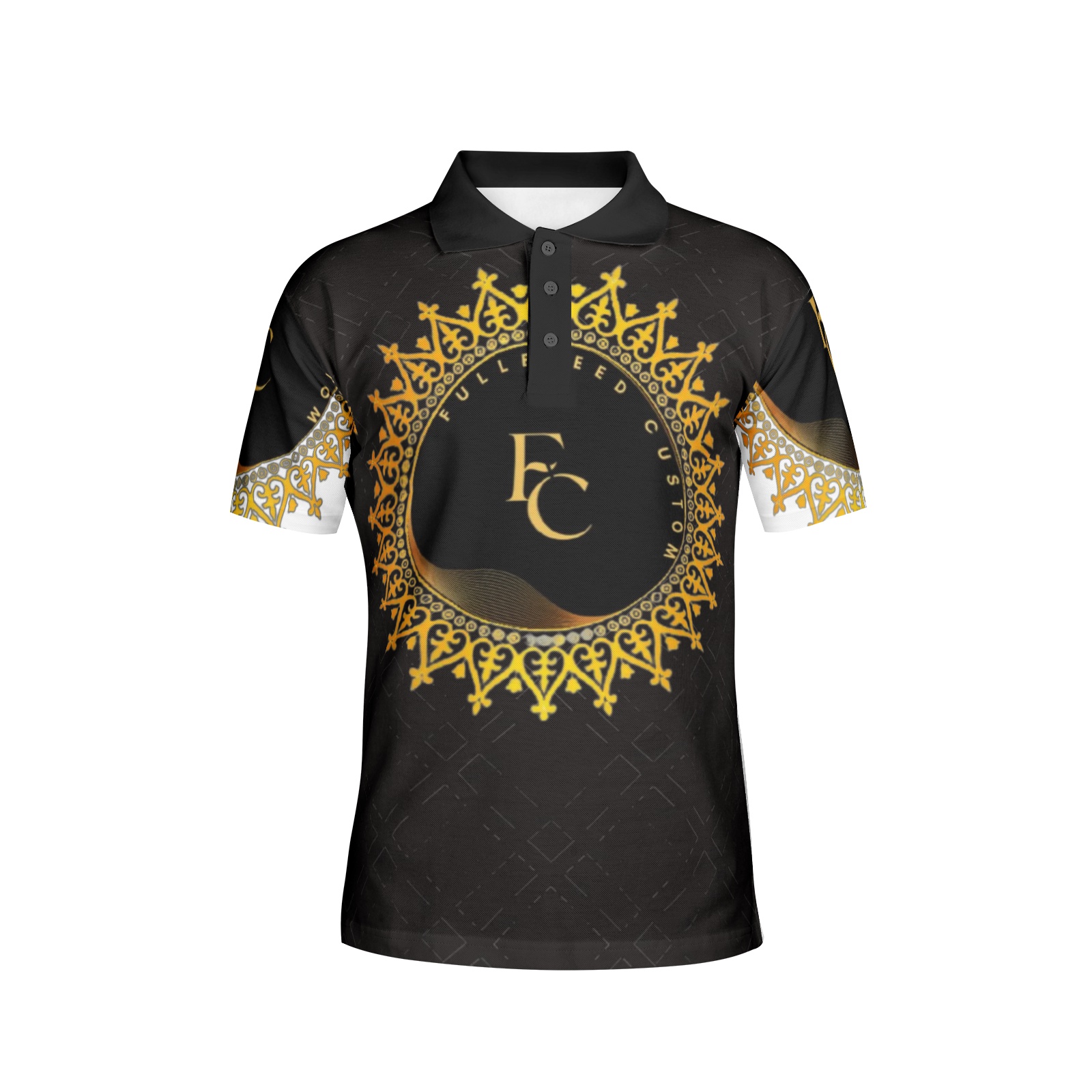 Men's All-Over Print Polo Shirts