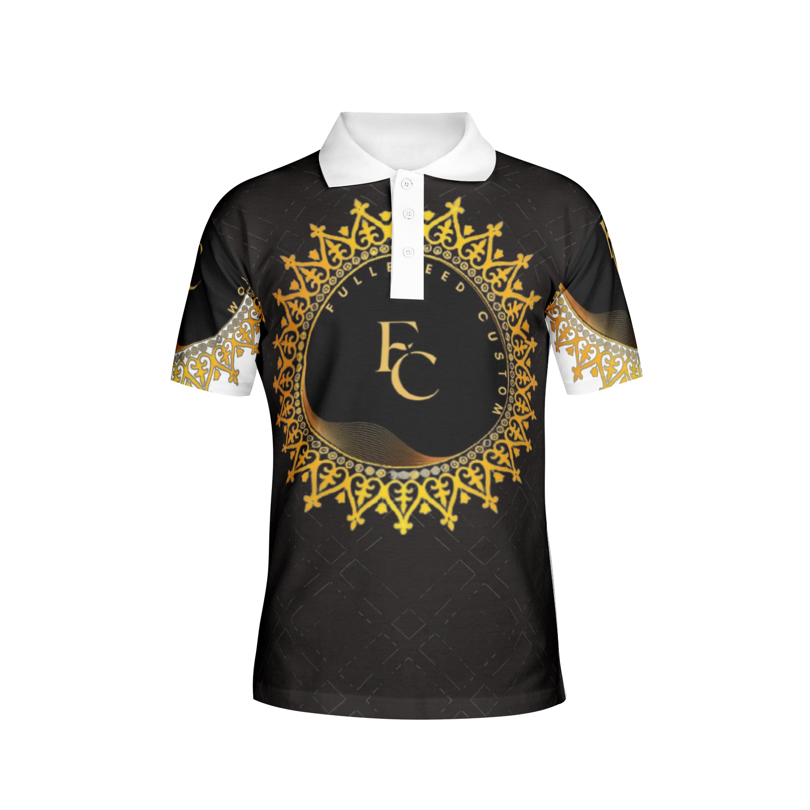 Men's All-Over Print Polo Shirts - Image 2