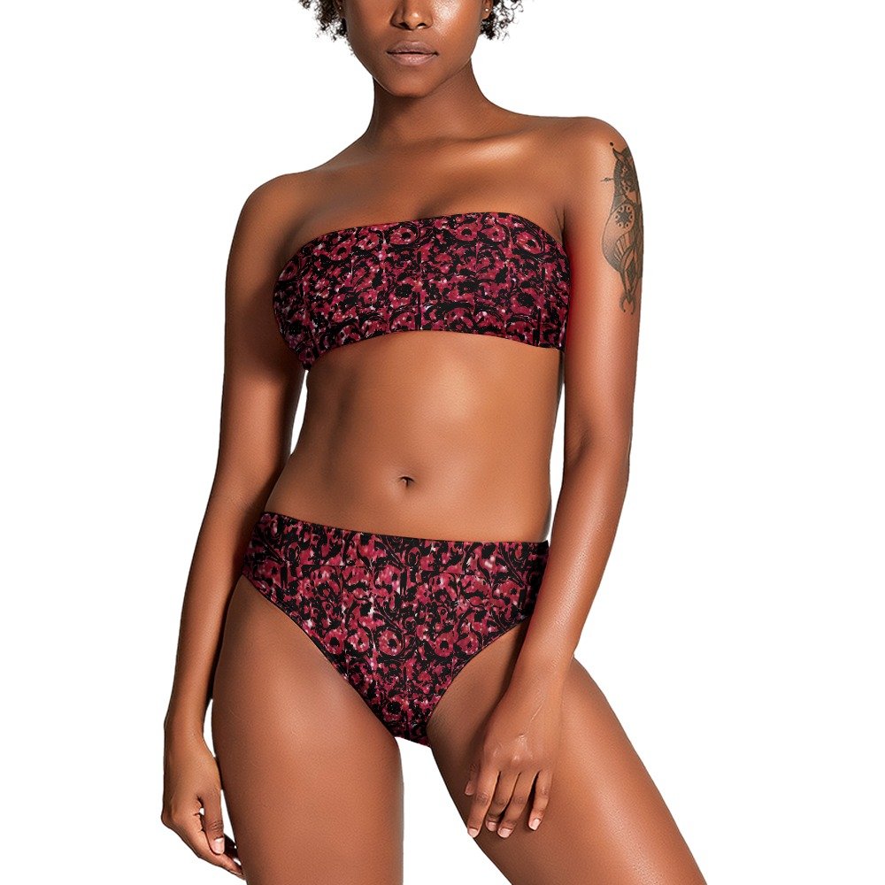 fullbreedcustom Ladies Two Piece Bikini Swimsuit - Image 3