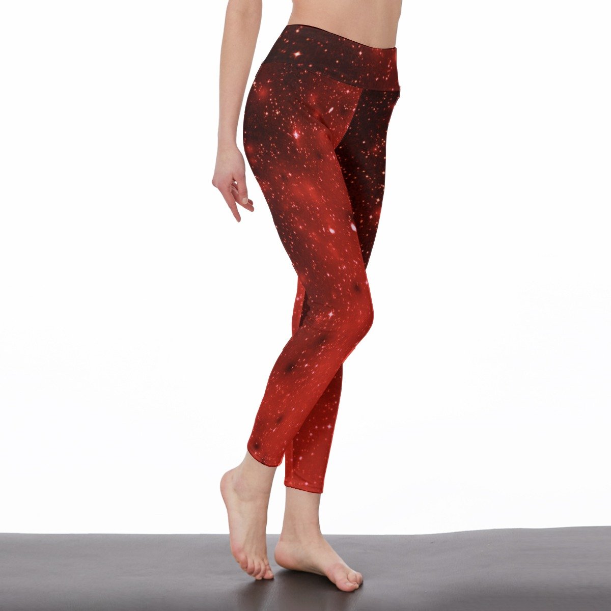 FullbreedCustom Print Women's High Waist Leggings | Side Stitch Closure - Image 2