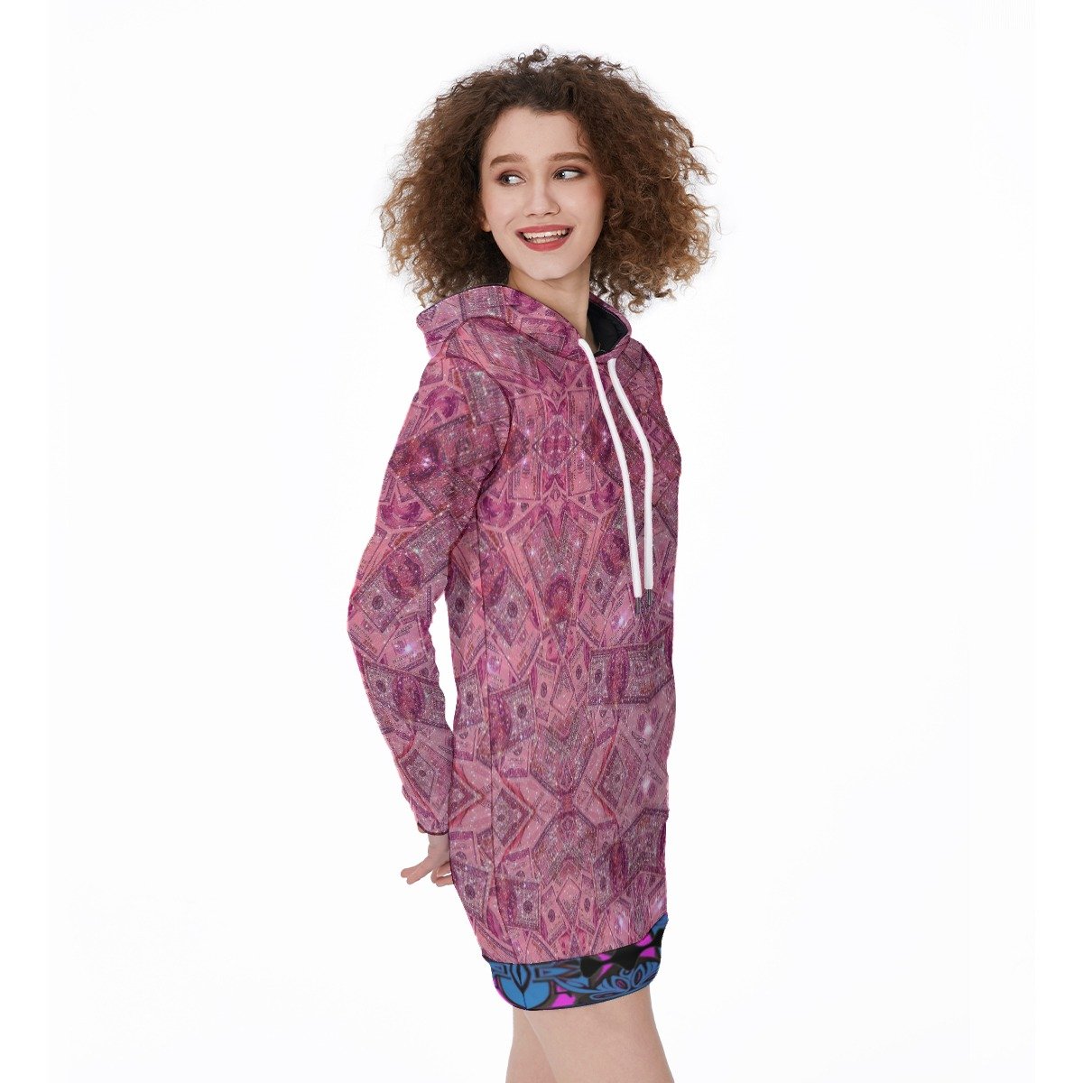 fullbreedcustom Print Women's Long Hoodie - Image 3