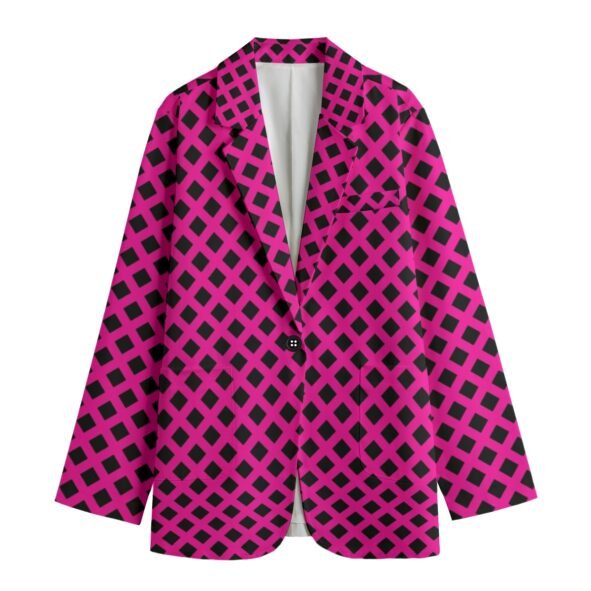 fullbreedcustom Print Women's Leisure Blazer | 245GSM Cotton