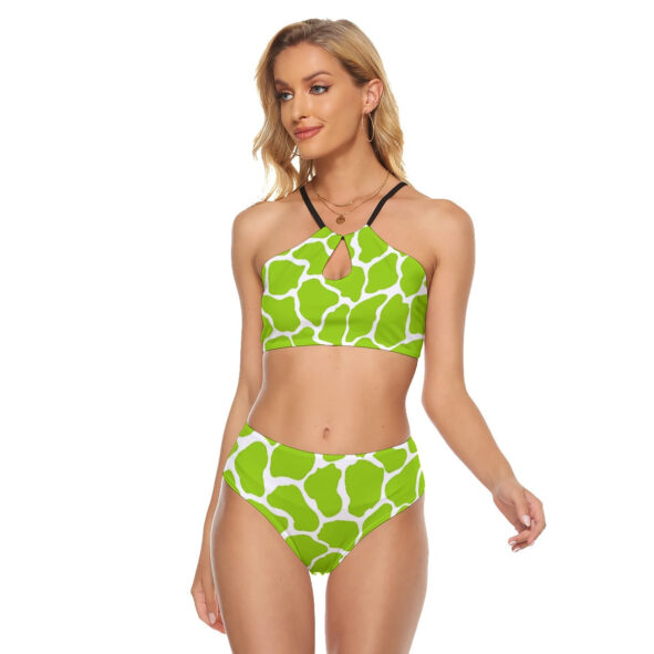 All-Over Print Women's Cami Keyhole One-piece Swimsuit