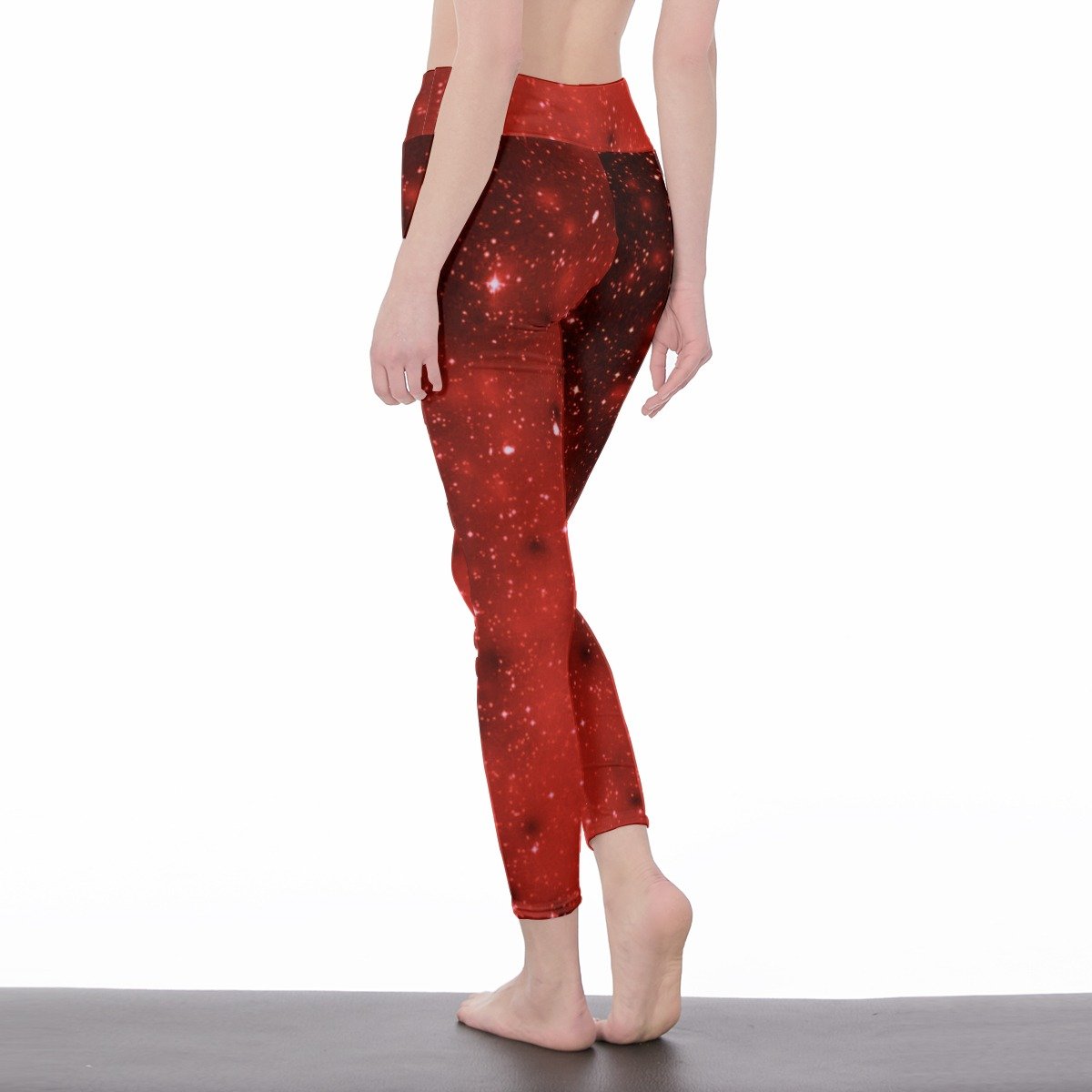 FullbreedCustom Print Women's High Waist Leggings | Side Stitch Closure - Image 3