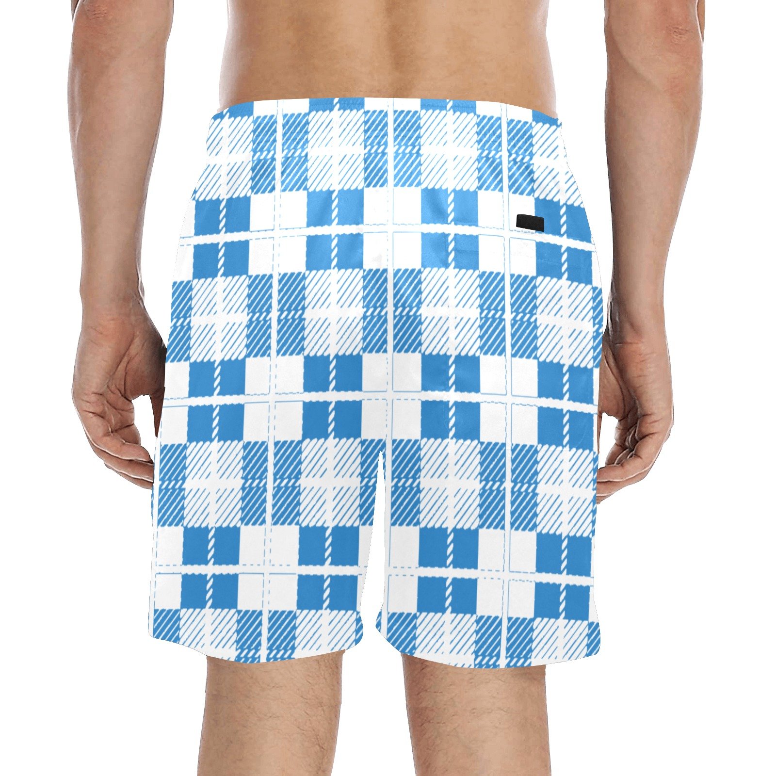 fullbreedcustom Men's Mid-Length Beach Shorts (L51) - Image 2