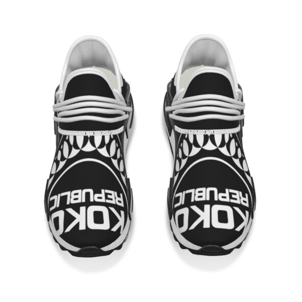 All-Over Print Men's Mesh Sneakers