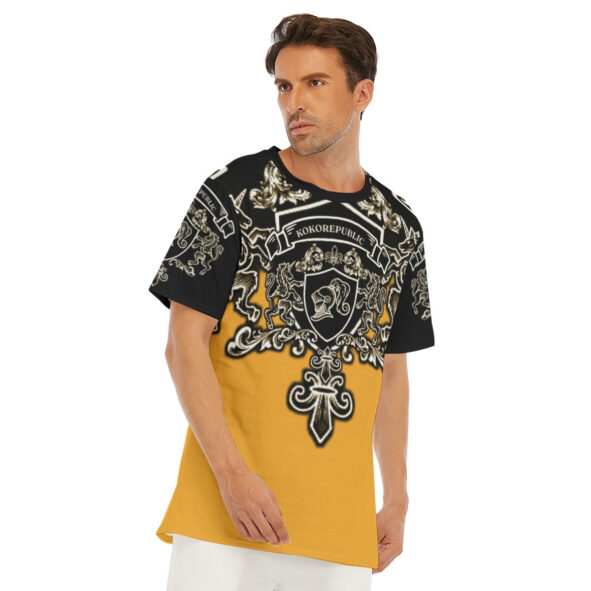 All-Over Print Men's O-Neck T-Shirt | 190GSM Cotton