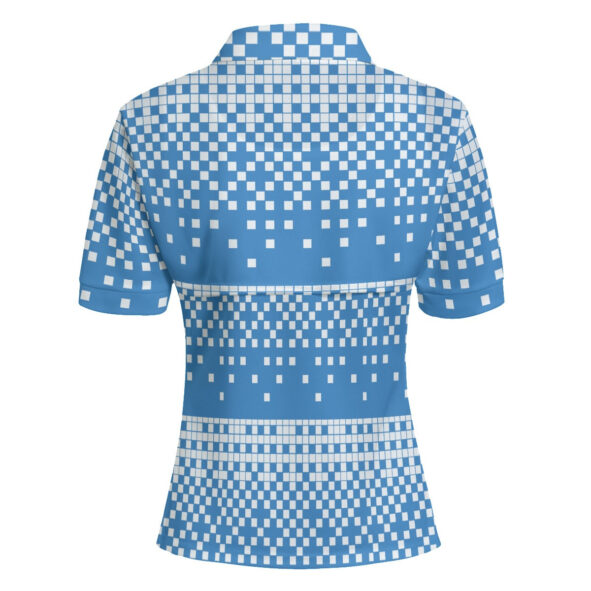 All-Over Print Women's Casual Two-piece POLO Shirt