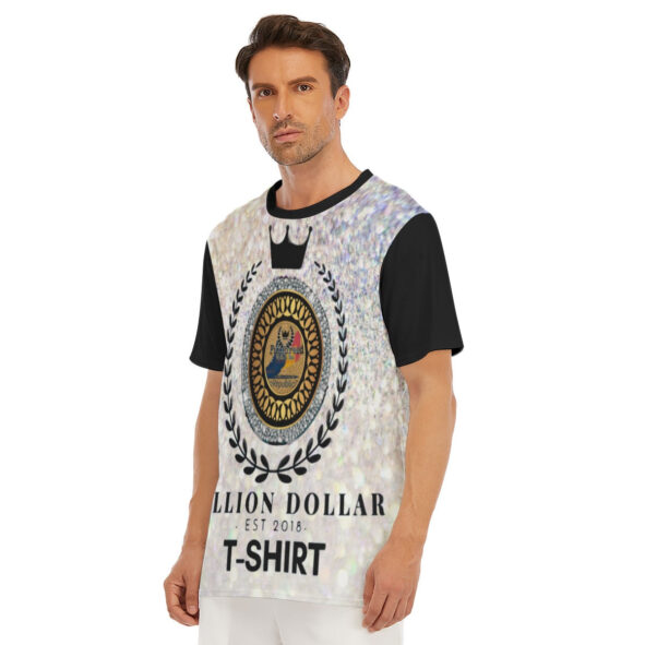 All-Over Print Men's O-Neck T-Shirt | 190GSM Cotton