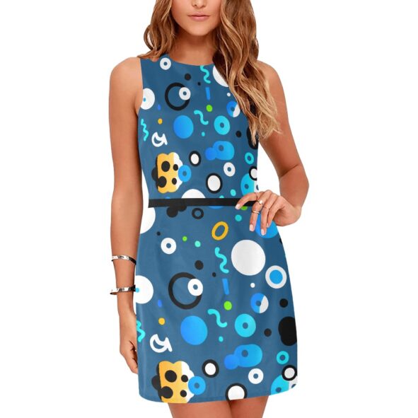 FullbreedCustom Women's Sleeveless Dress (Model D01)