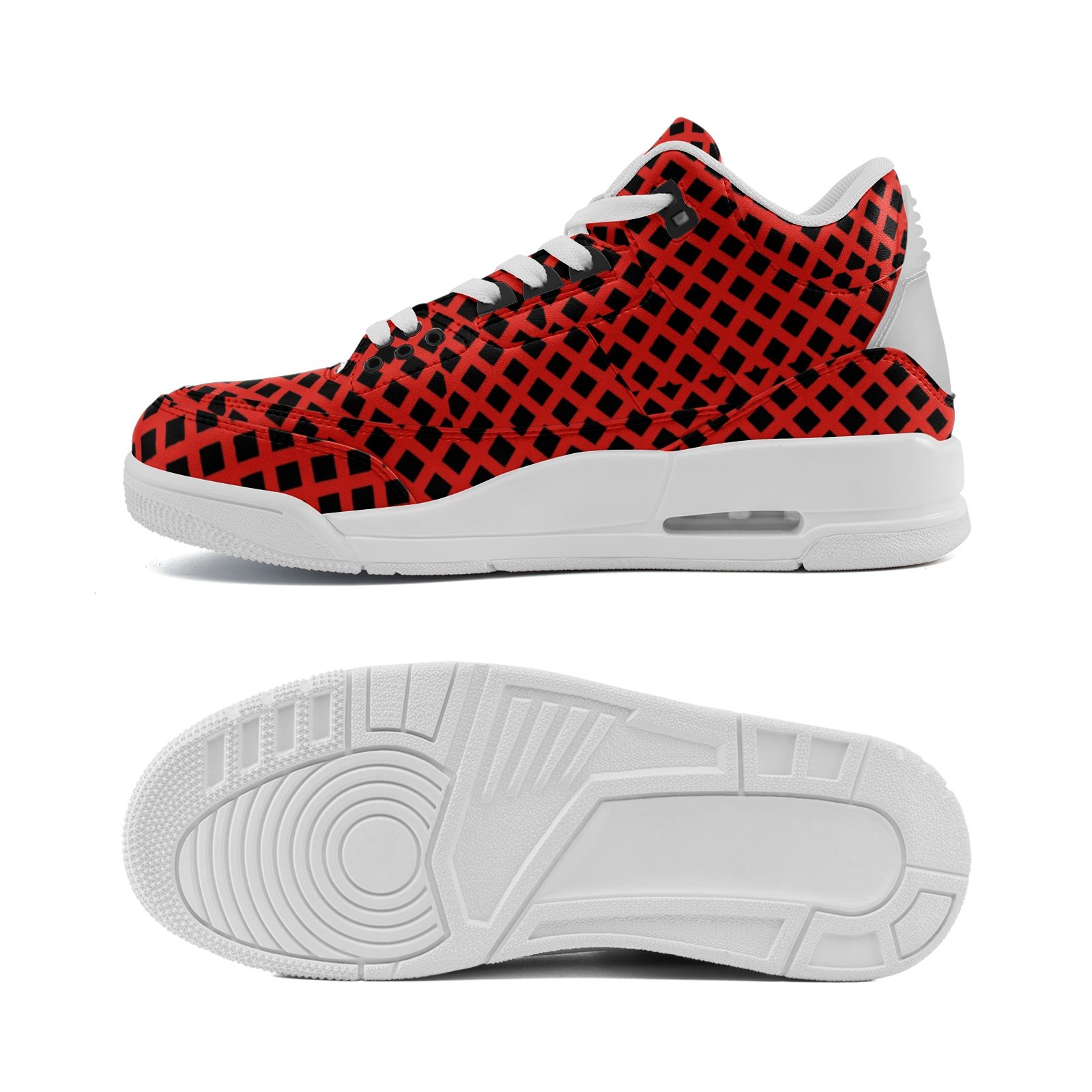 Unisex Non Slip Sneakers Lace Up Fashion Shoes - Image 4