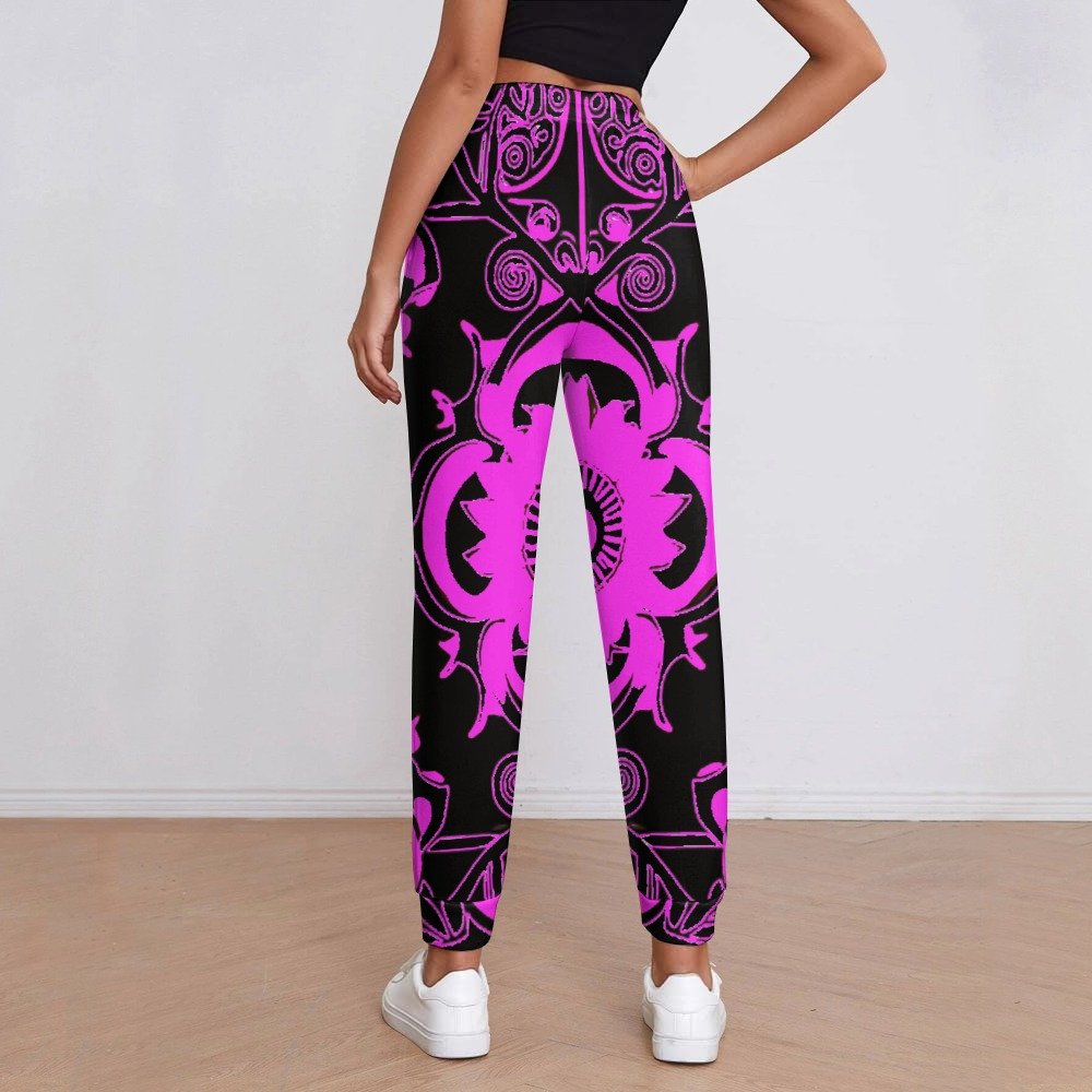 fullbreedcustom Women's Fully Print Sweatpants - Image 2