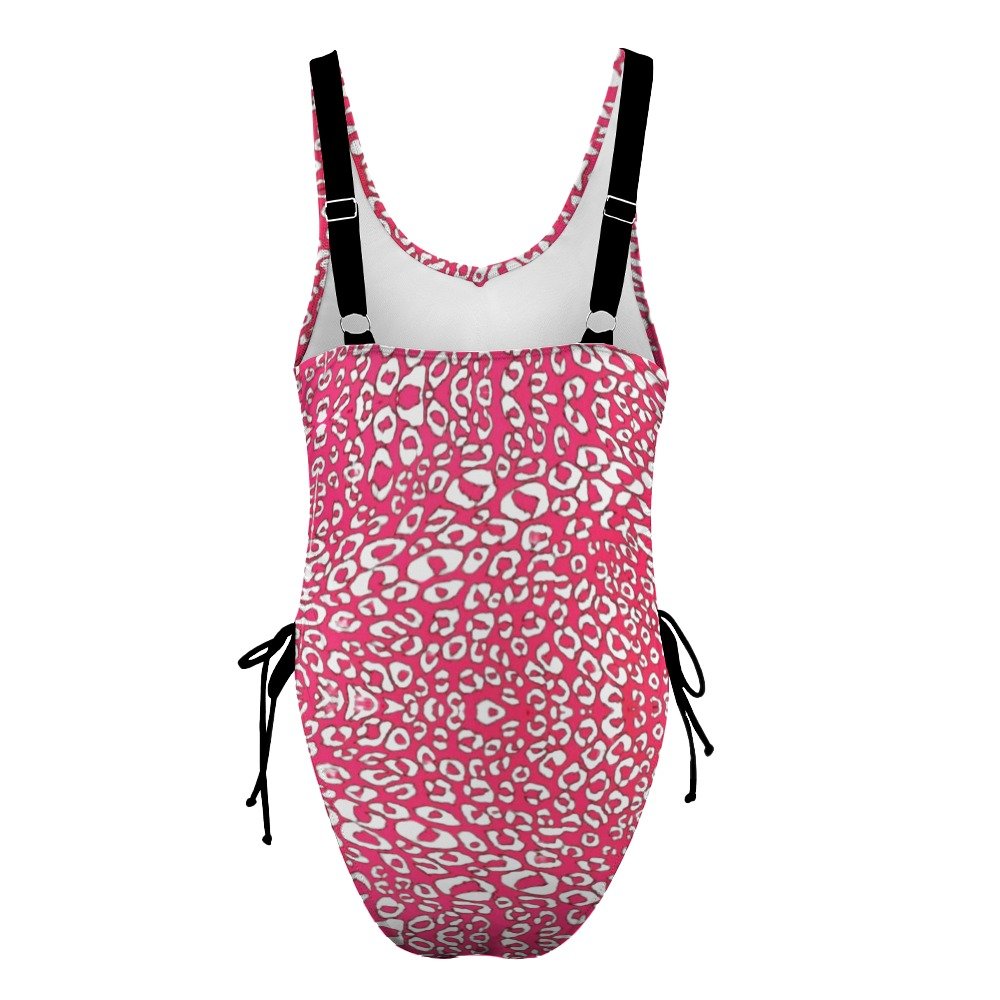 fullbreedcustom Ladies Polka Dot One Piece Swimsuit - Image 8