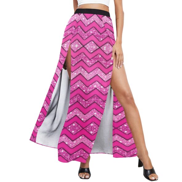 FullbreedCustom Women's High Slit Long Beach Dress (S40)