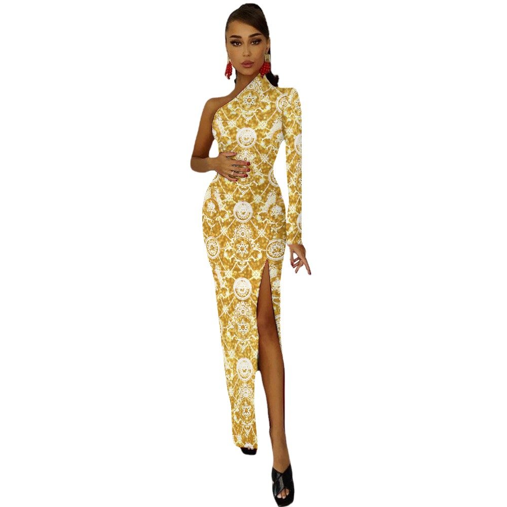 FullbreedCustom Half Sleeve Slit Dress - Image 4