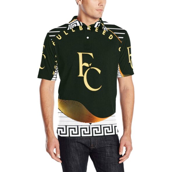 fullbreedcustom Men's All Over Print Polo Shirt (T55)