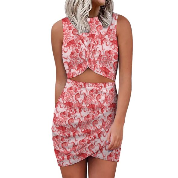 FullbreedCustom Navel-Baring Cross-Fit Hip Skirt