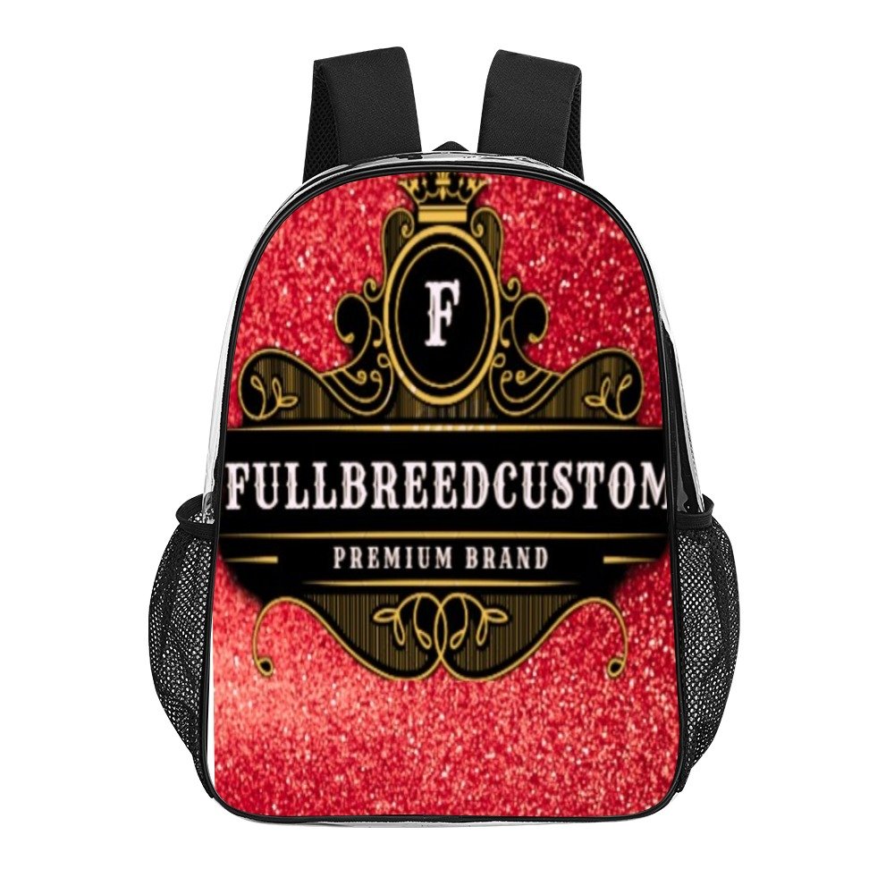 FullbreedCustom Transparent Bag 17 inch 2024 New