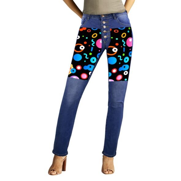 fullbreedcustom Women's Jeans (Front&Back Printing)