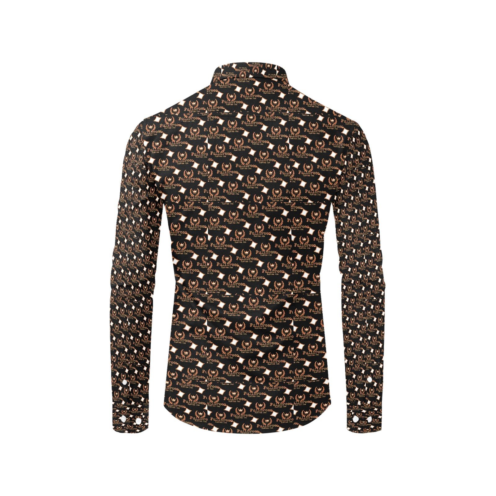 Men's All Over Print Long Sleeve Shirt(Model T61) - Image 4