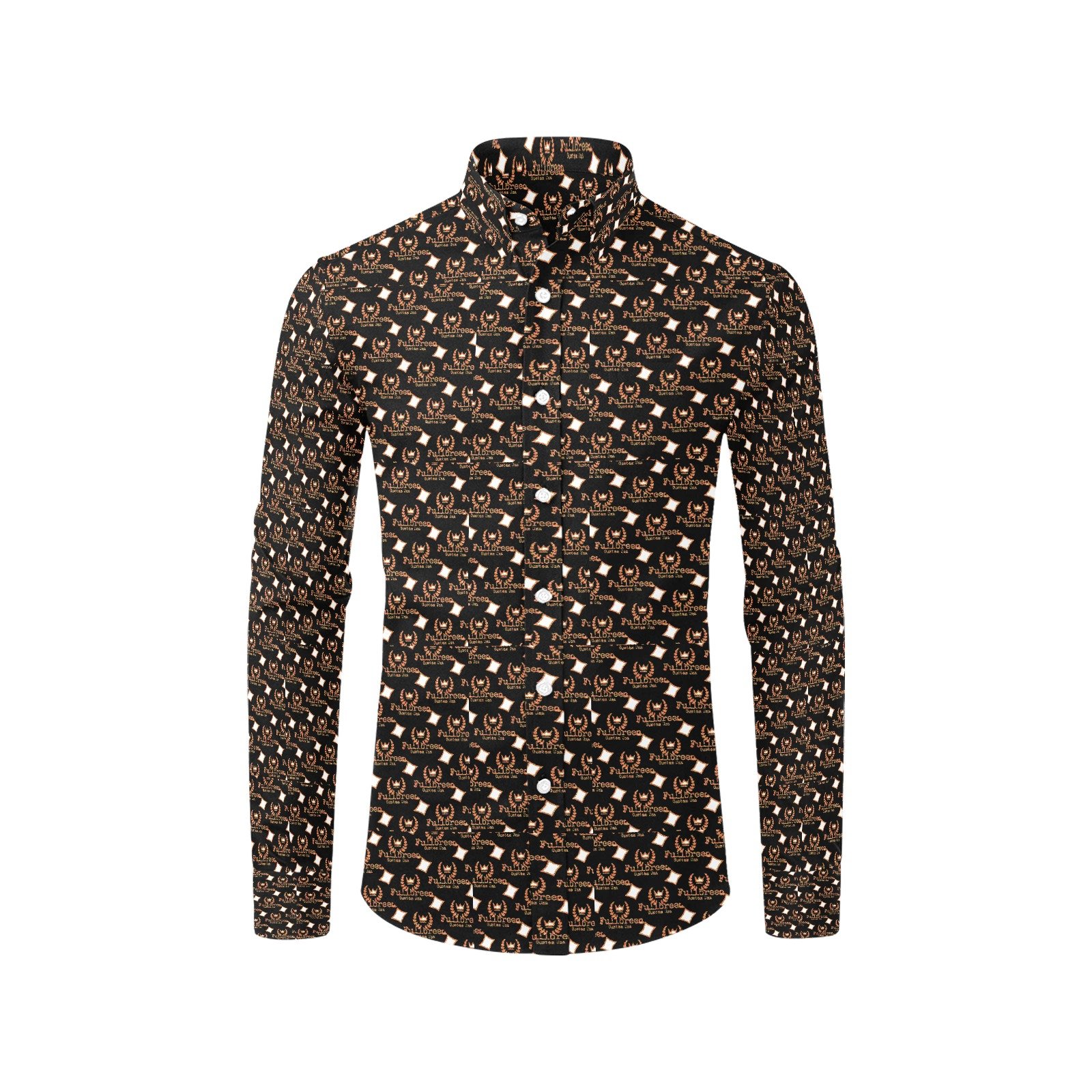 Men's All Over Print Long Sleeve Shirt(Model T61) - Image 3