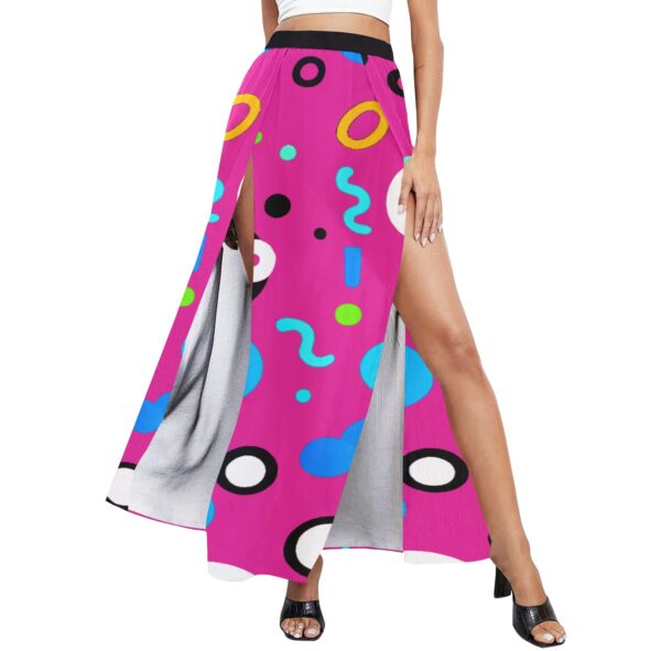 FullbreedCustom Women's High Slit Long Beach Dress (S40)