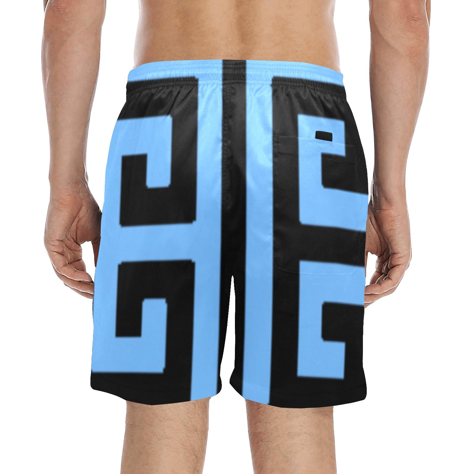 fullbreedcustom Men's Mid-Length Beach Shorts (L51) - Image 2