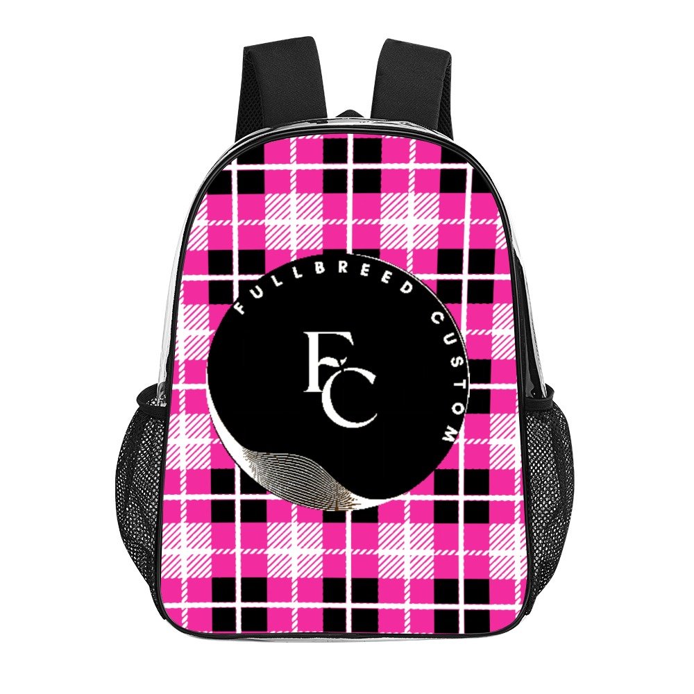 FullbreedCustom Transparent Bag 17 inch 2024 New