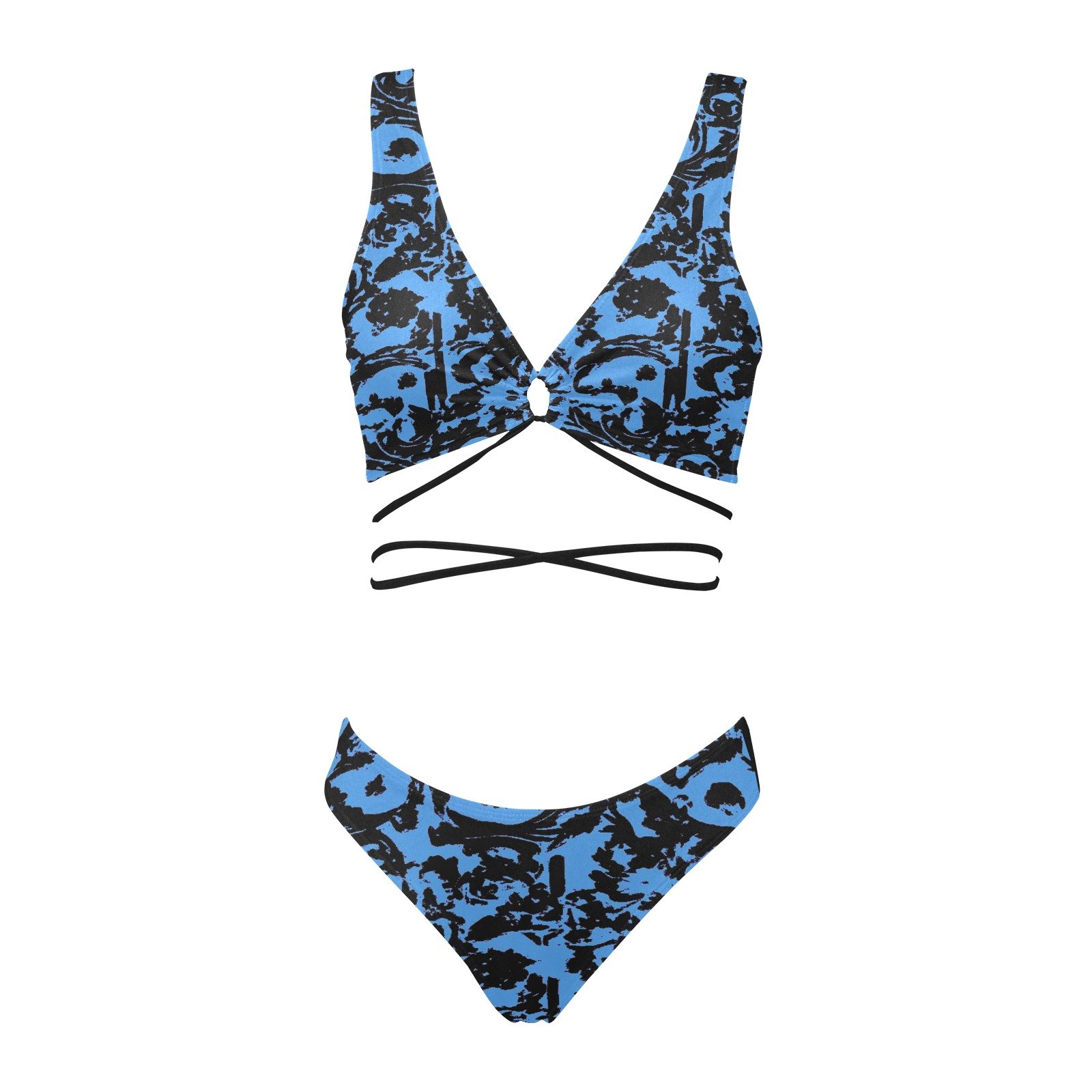 fullbreedcustom Women's Cross String Bikini Set (S29) - Image 3