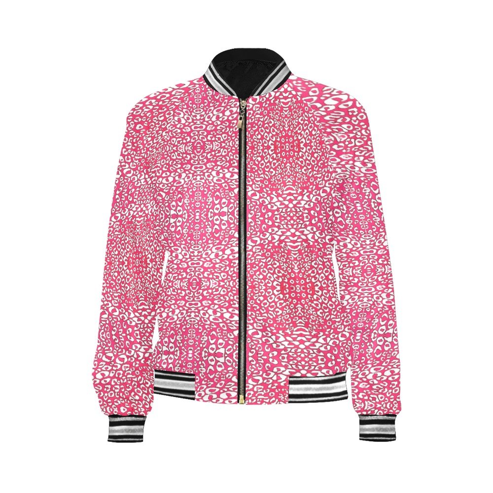 fullbreedcustom Women's Horizontal Stripes Jacket (Model H21) - Image 4